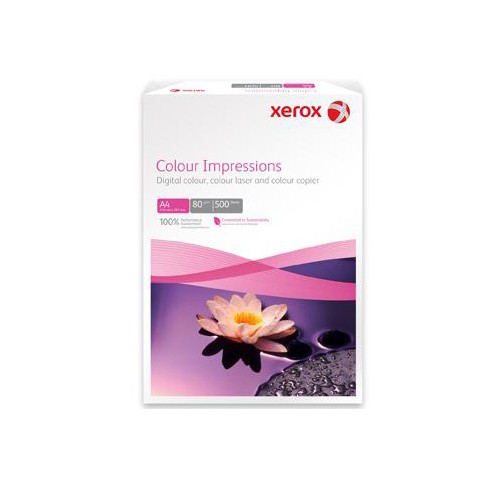 Papel 250gr Colour Impressions A3 Xerox - 6x125 Folhas