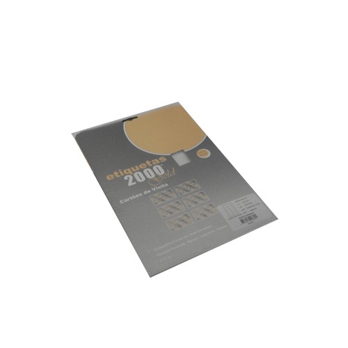 Cartoes Visita InkJet 210gr 10Fls 86x54mm (100un) Marmor.