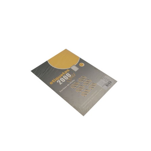 Cartoes Visita InkJet/ Laser/ Copy 210gr 10Fls 86x54mm (100un)