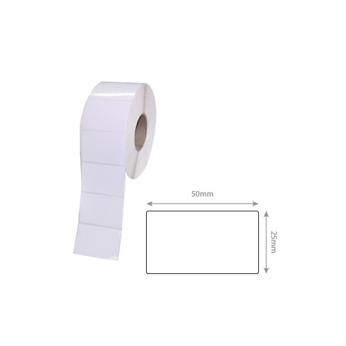 Rolo Etiquetas Termicas 50x25x25 2000 Un