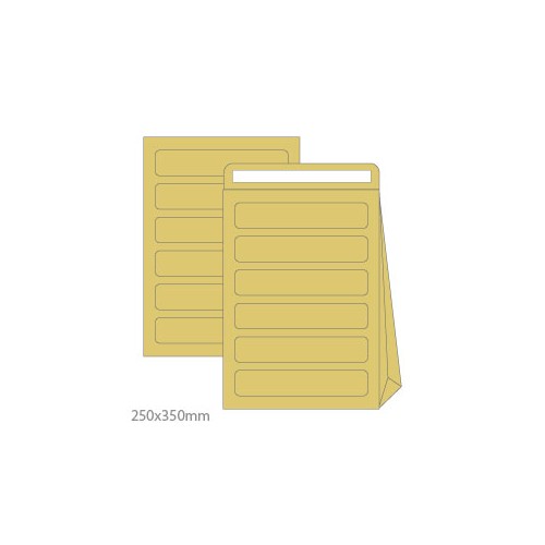 Saco Correio Interno Kraft 250X350mm Pack 10 unidades