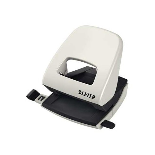 Furador 25 Folhas Leitz 5008 2.5mm c / Regua Cinza