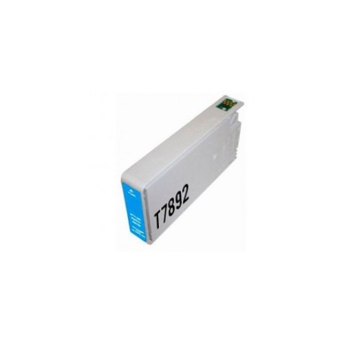Tinteiro Compatível para Epson T7892 Azul C13T789240 34ml