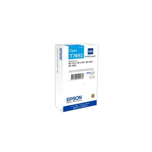 Tinteiro Epson T7892 Azul C13T789240 34,2ml