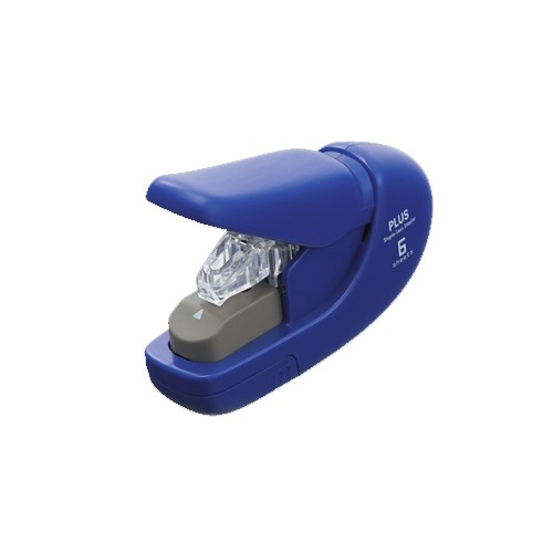 Agrafador sem Agrafos Plus Flat-Clinch SL-106AB Azul
