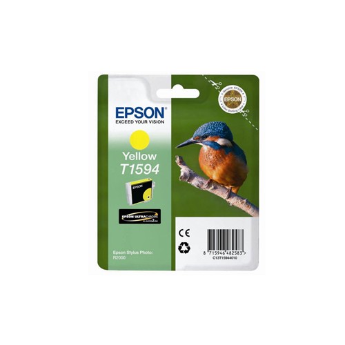 Tinteiro Epson T1594 Amarelo C13T15944010 17ml