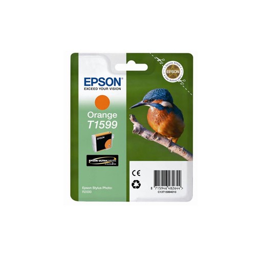 Tinteiro Epson T1599 Laranja C13T15994010 17ml