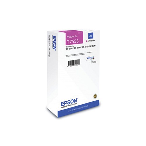 Tinteiro Epson T7553 Magenta C13T755340 39ml