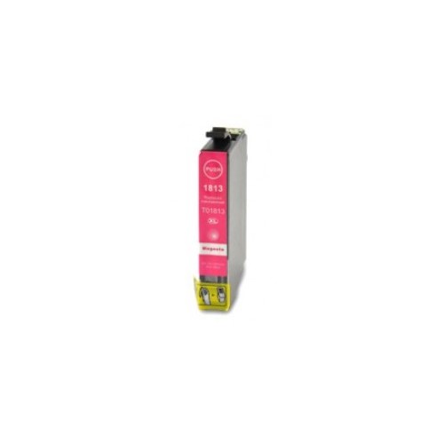 Tinteiro Compatível para Epson 18XL Magenta C13T18134010 - 13ml