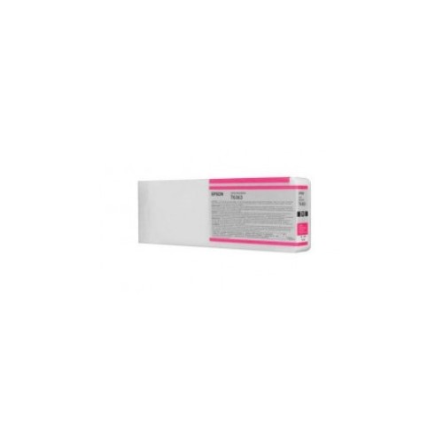 Tinteiro Compatível para Epson T6363 Magenta Vivido C13T636300 700ml