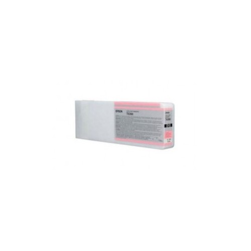 Tinteiro Compatível para Epson T6366 Magenta Claro Vivido C13T636600 700ml