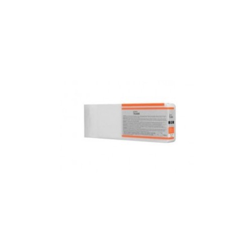 Tinteiro Compatível para Epson T636A Laranja C13T636A00 700ml