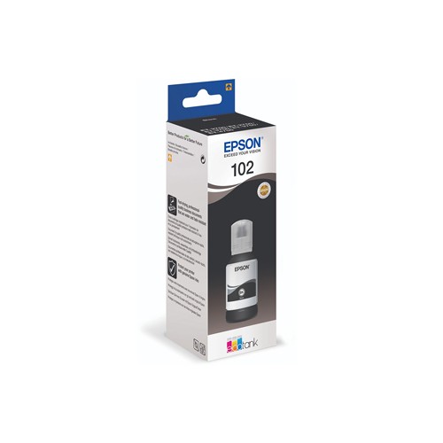 Tinteiro Epson 102 Preto C13T03R140 127ml