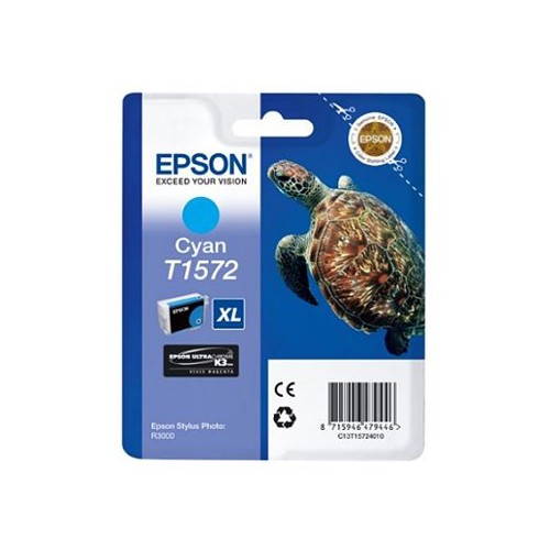 Tinteiro Epson T1572 Azul C13T15724010 25,9ml