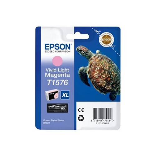 Tinteiro Epson T1576 Magenta Vívido Claro C13T15764010 25,9ml