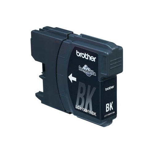 Tinteiro Brother LC1100HYBK Preto 19ml - Alta Capacidade