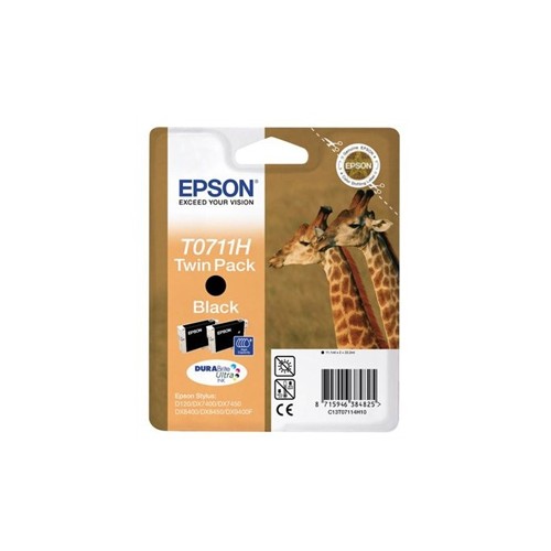 Pack Tinteiros Epson T0711H Preto C13T07114H20 11,1ml