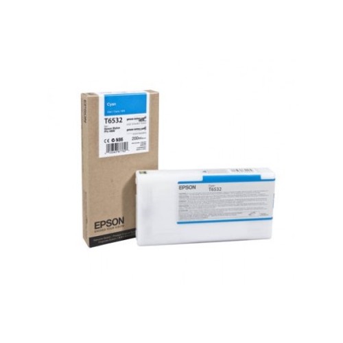 Tinteiro Epson T6532 Azul C13T653200 200ml