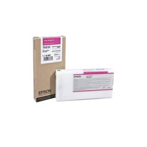 Tinteiro Epson T6533 Magenta Vivido C13T653300 200ml