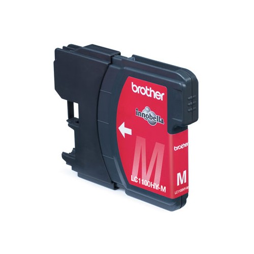Tinteiro Brother LC1100HYM Magenta 10,1ml - Alta Capacidade