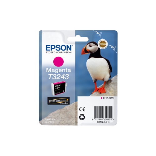 Tinteiro Epson T3243 Magenta C13T32434010 14ml
