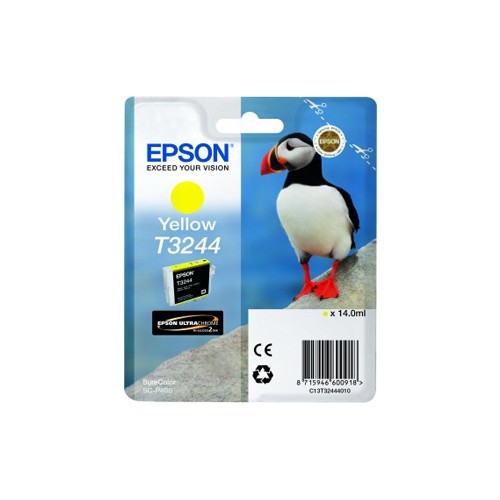 Tinteiro Epson T3244 Amarelo C13T32444010 14ml