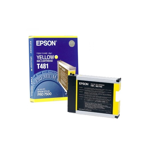 Tinteiro Epson T481 Amarelo C13T481011 110ml