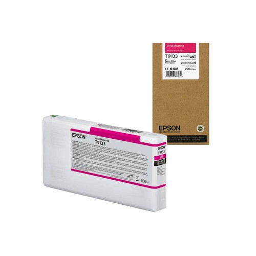 Tinteiro Epson T9133 Magenta Vivido C13T913300 200ml