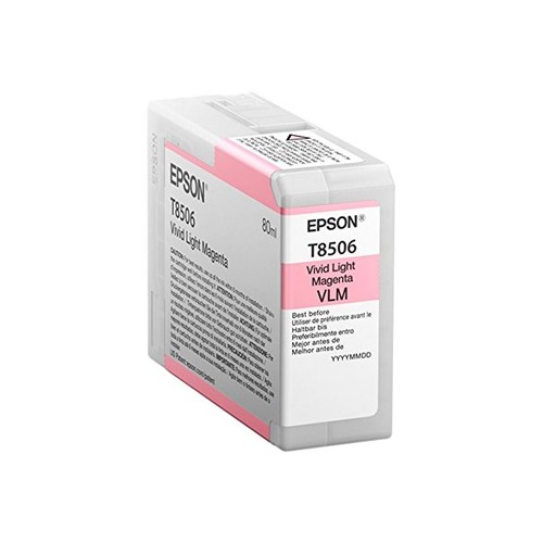 Tinteiro Epson T8506 Magenta Claro C13T850600 80ml