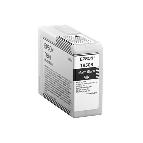 Tinteiro Epson T8508 Preto Matte C13T850800 80ml
