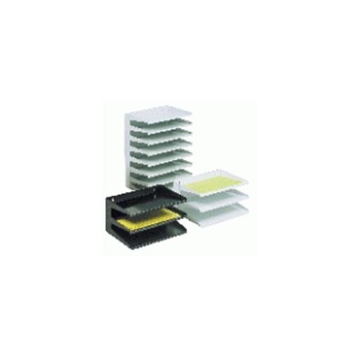 Conjunto 5 Tabuleiros Metalicos Preto (ATL6160259)