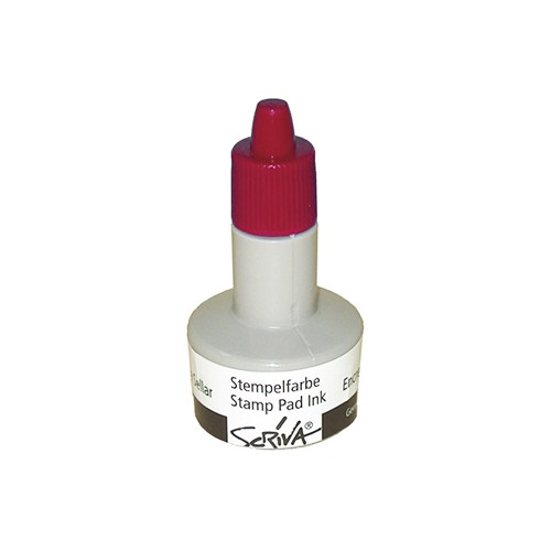 Tinta Almofada de Carimbos 28 ml - Vermelho