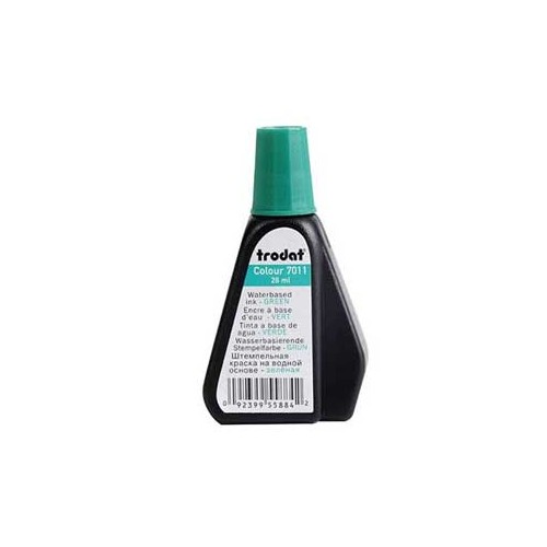 Tinta para Carimbos Trodat 7011 25 ml - Verde