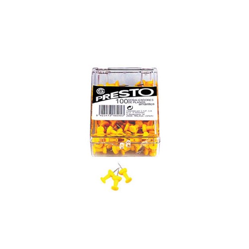 Sinalizadores Presto (100un) Amarelo