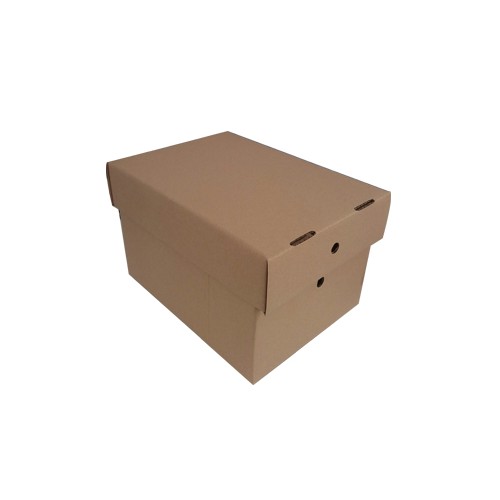 Caixa 306x226x197mm Cartão Simples c/ Tampa Pack 25un