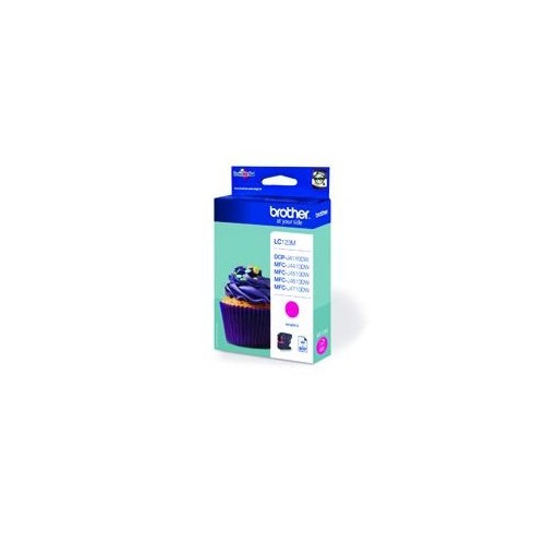 Tinteiro Brother LC123M Magenta 6,6ml
