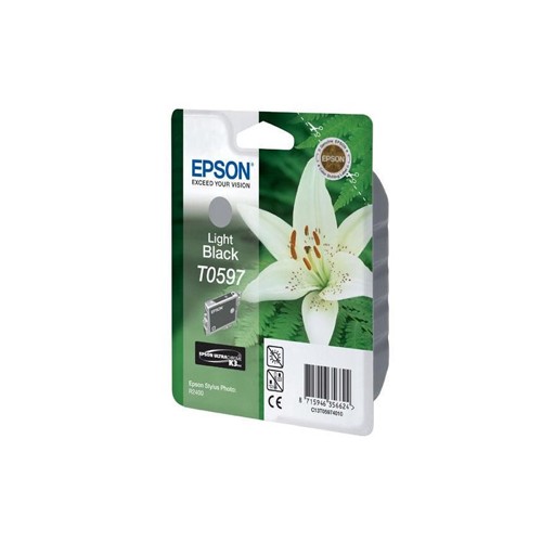 Tinteiro Epson T0597 Cinzento C13T05974010 13ml