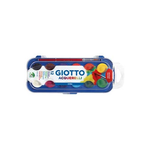 Aguarelas Giotto Cores Sortidas Cx 12