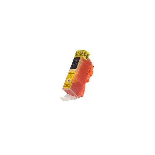 Tinteiro Compatível para Canon 521 Amarelo 9ml (2936B001, CLI521Y)
