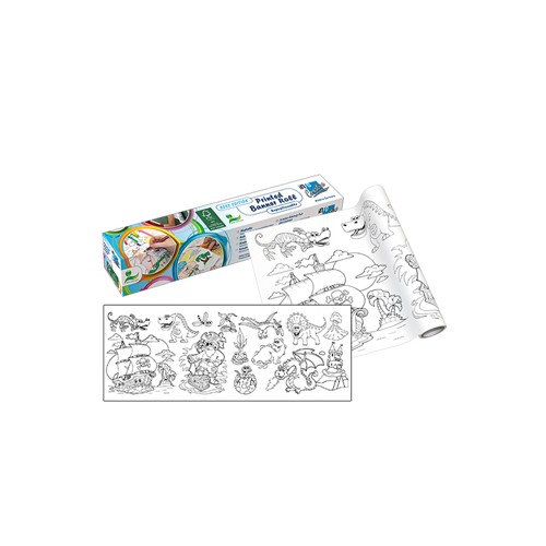 Rolo de Papel Adesivo para colorir 30cmx4mts Menino