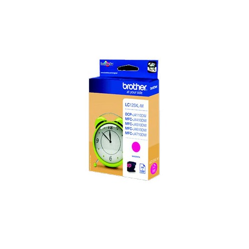 Tinteiro Brother LC125XLM Magenta 13,1ml