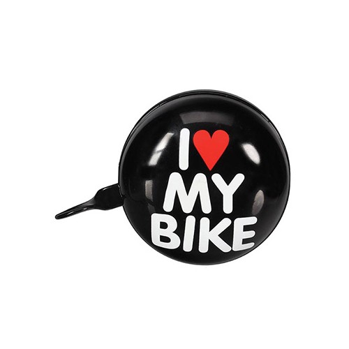 Campainha para Bicicleta I LOVE MY BIKE Preto