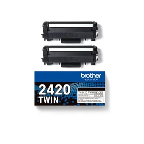 Pack Toners Brother TN-2420 Preto