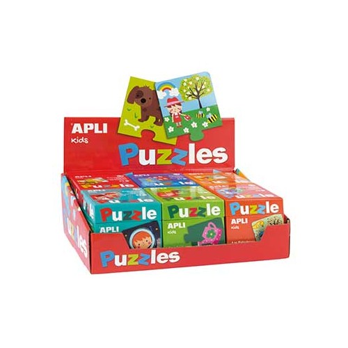 Expositor Jogo Educativo Puzzle Apli Kids - 6 unidades