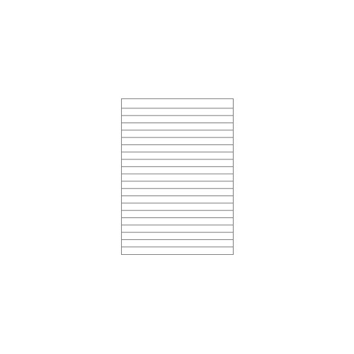 Caderno Papel Tipo Almaco A4 5Fls s / Margem 25 Linhas Branco - 10 Unidades