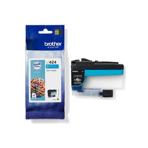 Tinteiro Brother LC424C Azul