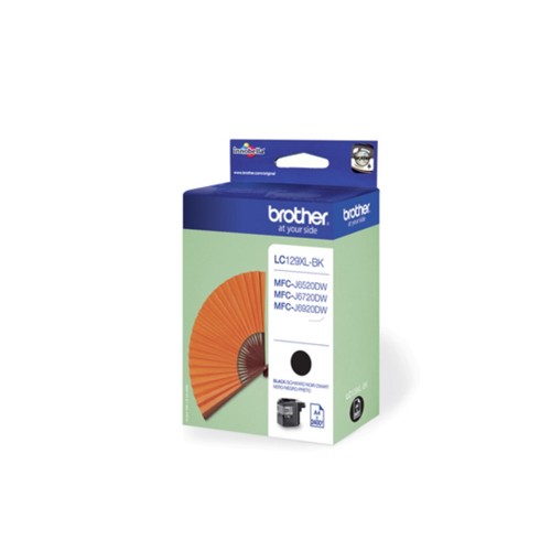 Tinteiro Brother LC129XLBKBP Preto 50ml