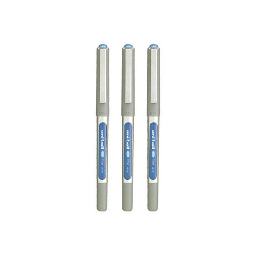 Marcador Uniball Roller UB157 0,7mm Azul Blister 3un