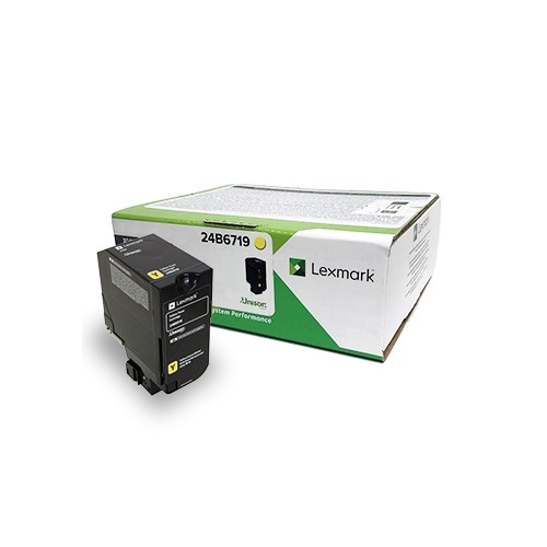 Toner Lexmark 24B6719 Amarelo
