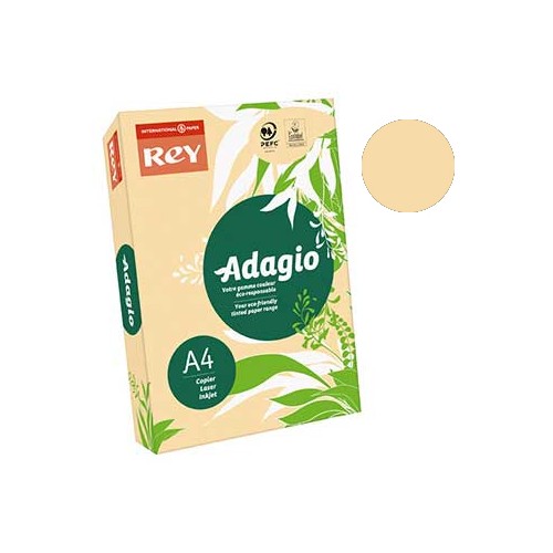 Papel Fotocopia Adagio(cd08) A4 80gr Salmao 1x500Fls